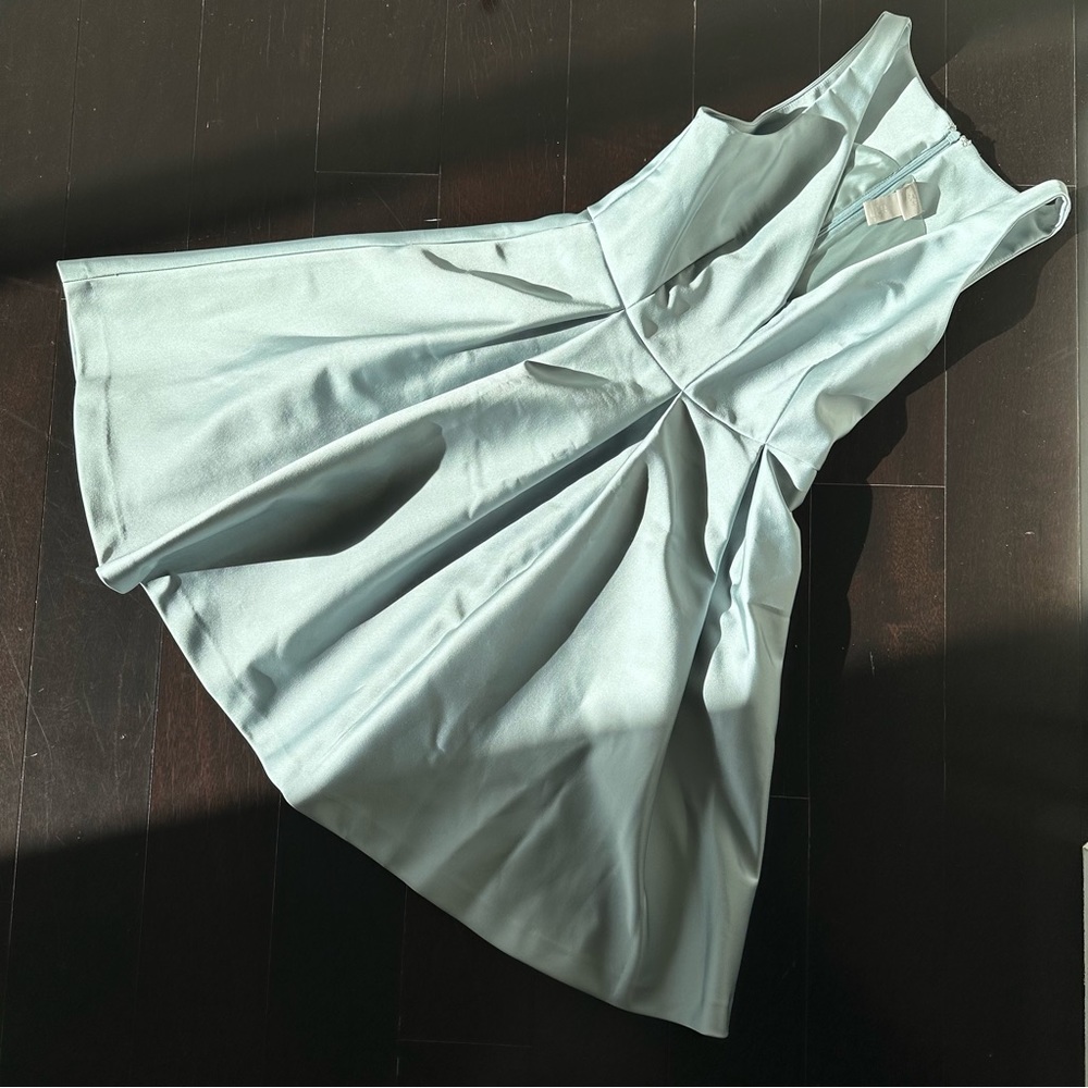 Ice Blue Puffy Princess Dress